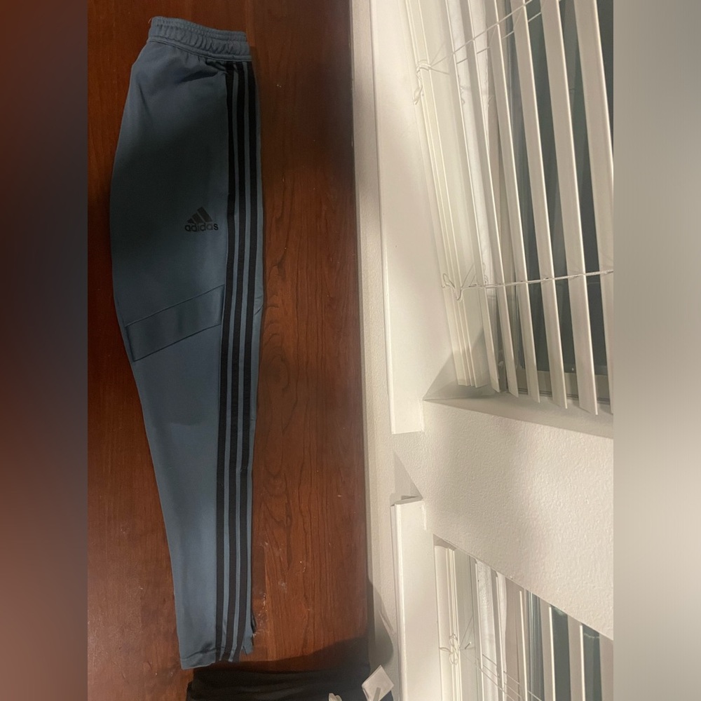 Adidas XS Cobalt/Black Tiro Pants